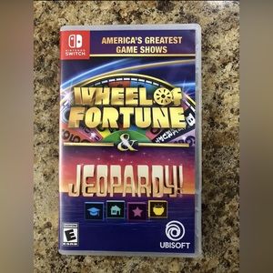 COPY - Nintendo Switch Wheel of Fortune and Jeopardy game